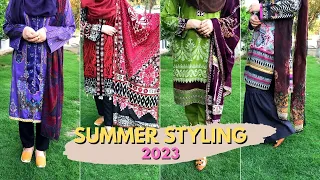 Summer Dress design ideas 2023 I Casual summer outfits I Lawn dress designing