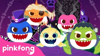 ¡No Tengas Miedo!💀| Feliz Halloween con Tiburón Bebé | +Recopilación | Pinkfong Canciones Infantiles
