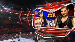 Nikki A.S.H vs Rhea Ripley - WWE Raw 16/08/21 en Español