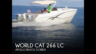 [SOLD] Used 2000 World Cat 266 LC in Apollo Beach, Florida