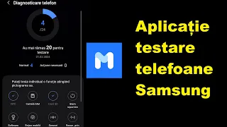 Aplicație pentru verificarea sănătății telefoanelor Samsung