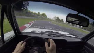 Alfa Romeo Alfasud 1.5 TI Nürburgring Nordschleife onboard PoV