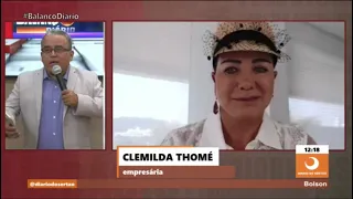 .ENTREVISTA COM A EMPRESARIA E PALESTRANTE CLEMILDA THOMÉ | BALANÇO DIÁRIO 11.09.2020