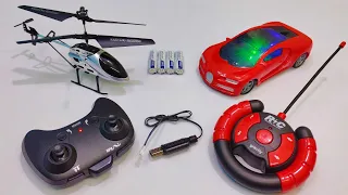 Rc Helicopter & Rc Super Car Unboxing | Remote Control Car