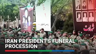 Iranians pay last respects to president killed in helicopter crash | ABS-CBN News