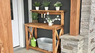 Farmhouse Potting Bench