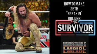 How to make Seth Rollins Survivor Series 2023 in Wrestling Empire