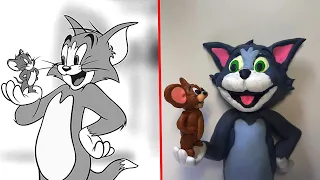 TOM & JERRY | Sculpting with Polymer Clay