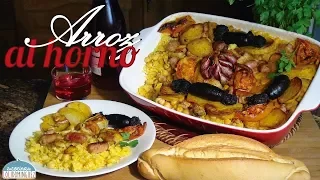 Arroz al horno, receta típica Valenciana (Video mejorado)  - Recetas de cocina