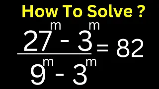 Math Olympiad Question | You Should Learn This Trick!!!