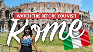 ROME TRAVEL TIPS FOR FIRST TIMERS | 40+ Must-Knows Before Visiting Rome + What NOT to Do!