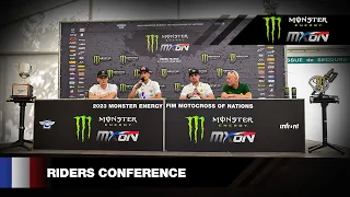 Team Press Conference | Monster Energy FIM Motocross of Nations 2023 #MXGP #Motocross