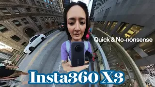 Review of Insta360 X3 Action Camera In Under 5 Minutes