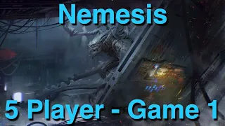 Nemesis 5 Players - Game 1
