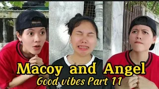 Part 11 | Macoy and Angel | Funny Tiktok Compilation. @reginesulit @sherryanntumulakvlog