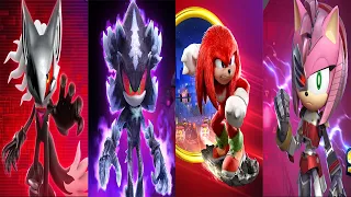 Sonic Forces All MAX Level Challengers Battle: Infintie vs Mephiles vs Movie Knuckes vs Rusty Rose