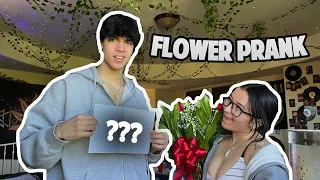 ANOTHER GUY GAVE ME FLOWERS PRANK ON MY BOYFRIEND **HILARIOUS**