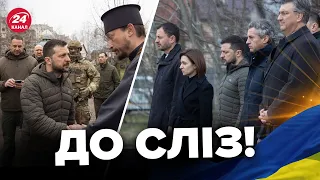 😢ЗЕЛЕНСЬКИЙ і МАЯ САНДУ вшанували пам'ять загиблих у Бучі