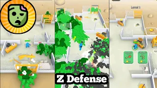 Z Defense | Level 1to15 | part 1 game play | Blackz Gamer (Android iOS)