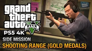 GTA 5 PS5 - Shooting Range (Gold Medals)