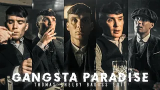 GANGSTA PARADISE  X THOMAS SHELBY EDIT 🔥| Peaky Blinders Edit || Thomas Shelby Walk || 4K