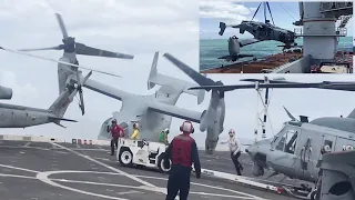 Triple-Fatal Crash of V-22 Osprey