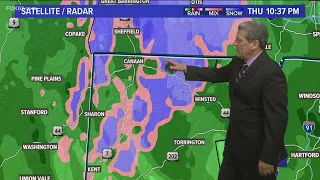 Clouds, rain, possible snow moves in for the end of the week