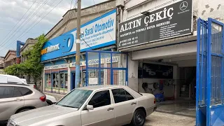 Mercedes W124 komple boya ve restorasyon işin erbabından dinleyin Altınçekiç oto samsundayız