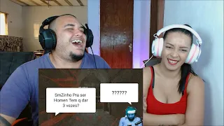 REAGINDO A Smzinho Perguntas e Respostas engraçadas #3 @gamescomedy