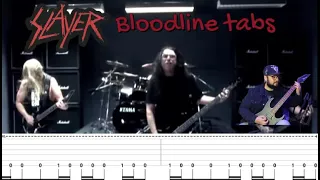 How to play bloodline | Slayer tabs | The Hellion
