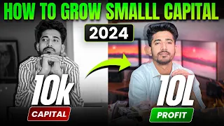 How To Grow Small Trading Account | 😱FASTEST Way to Grow Small Trading Accounts in 2024