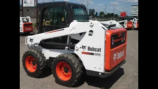 Органы управления Bobcat s510, Мини-погрузчик Бобкэт, Управление Бобкэтом Часть2