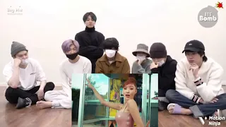 Bts reaction to (화서)  (HWASA)_I Love my body_mv