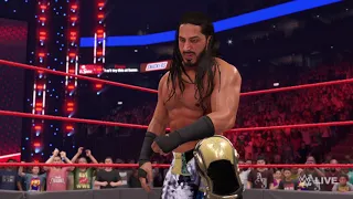 WWE 2K22 Mustafa Ali vs. The Miz & Theory 2-on-1 Handicap Match: Raw, May 2, 2022