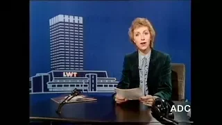 LWT adverts, Pam Rhodes LWT in-vision London News Headlines in to Snooker 6th March 1982 1 of 2