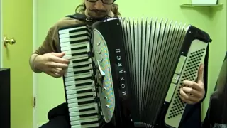 Song of Storms on accordion for ten minutes