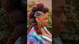 Hairstyle Inspiration with Pardon My Fro and Outre Afro Spring Twist Hair #protectivestyles