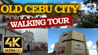 4K HD WALKING TOUR - Old Cebu City Walking Tour - Fort San Pedro, Sto. Niño, Colon Street and more!