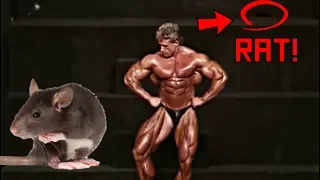 Rat Runs Across Stage During Dorian Yates Posing Routine- 1992 Olympia