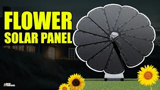 This Solar Panel Looks and Acts just like a SUNFLOWER !!