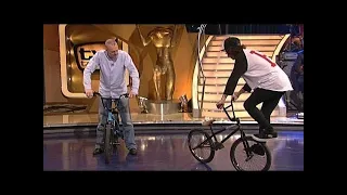 Stefan shows his BMX-Tricks- TV Total