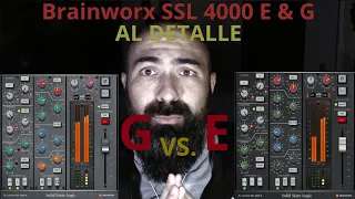 Brainworx SSL 4000 E & G plugin tutorial (espanol)