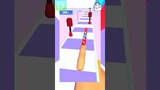 Nail Stack Run 7 Level - Best Gameplay Walkthrough Android, iOS Games #shortvideos