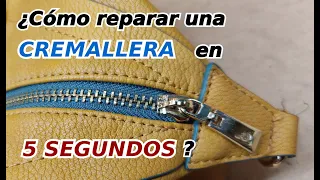 #045 Como REPARAR de urgencia una cremallera en 5 SEGUNDOS.