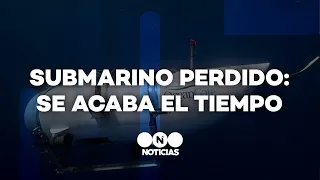 SUBMARINO PERDIDO: SE ACABA EL TIEMPO - Telefe Noticias