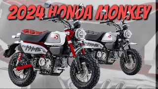 2024 Honda Monkey Gets New Colors Update