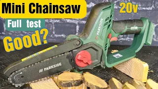 Is The Parkside Mini Chainsaw The Best Mini Chainsaw? Test PGHSA 20 LI B1