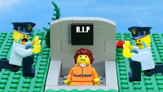 Случайно похоронив заключенный в живых? Лего побег из тюрьмы | Lego Russian