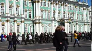 Military Band Preparing to Victory Day Parade, St. Petersburg