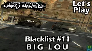 NFS Most Wanted | Let's Play - Blacklist #11 - Big Lou